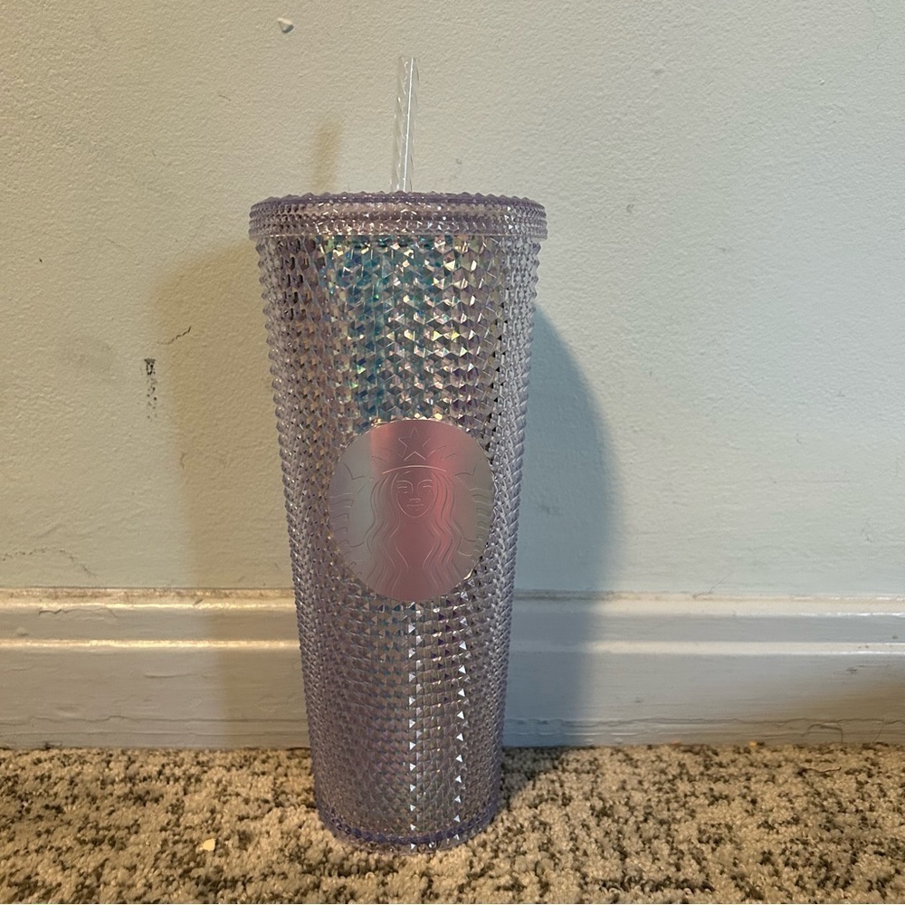NWT Starbucks Silver Studded 2023 Venti Tumbler Cup